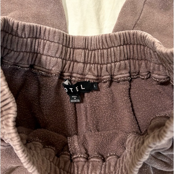 Roider Jogger In Brown Wash L'Amour Motel Label Embro - Picture 6 of 6